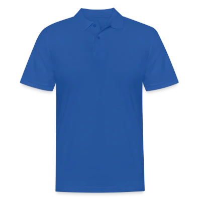 Blauwe polo